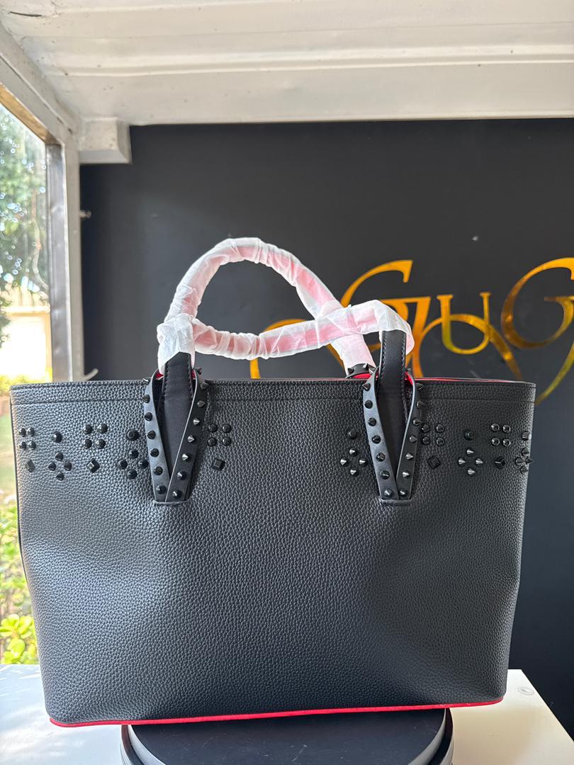 Noir Spike Cabata Tote