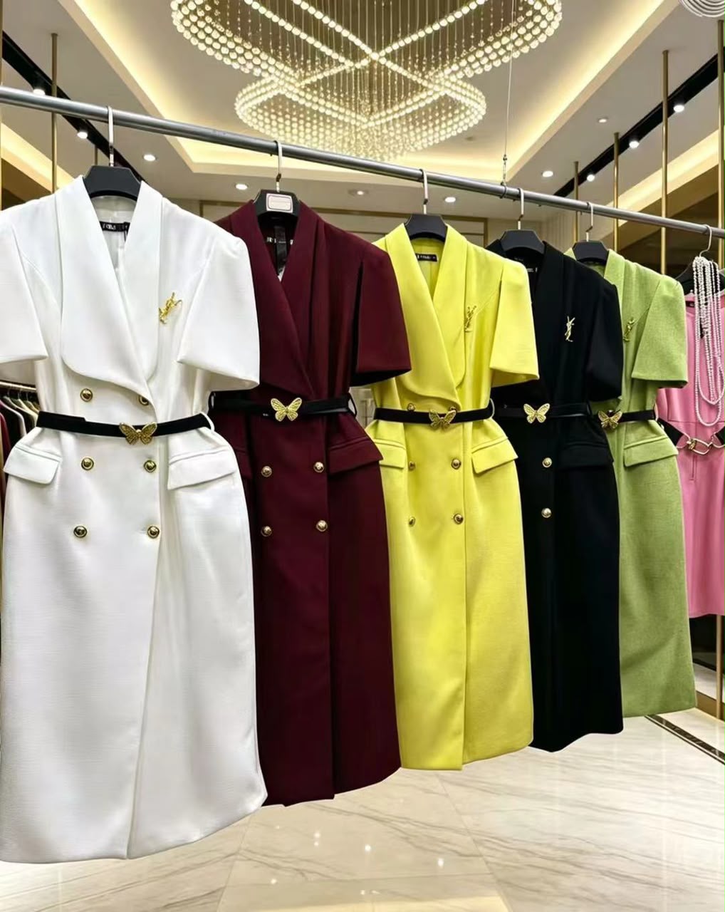 Maison Butterfly Blazer Dress