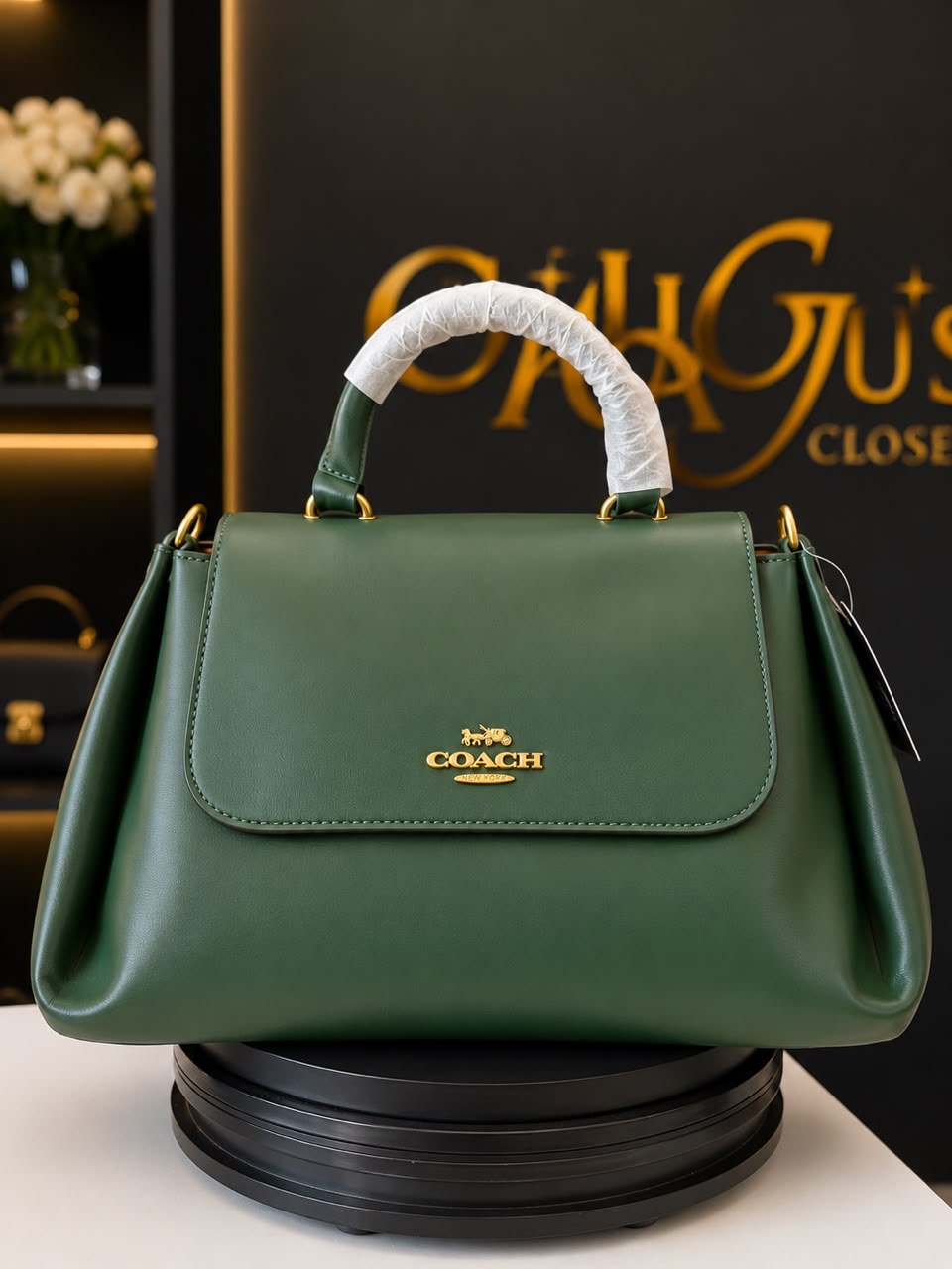 Emerald Top-Handle Satchel
